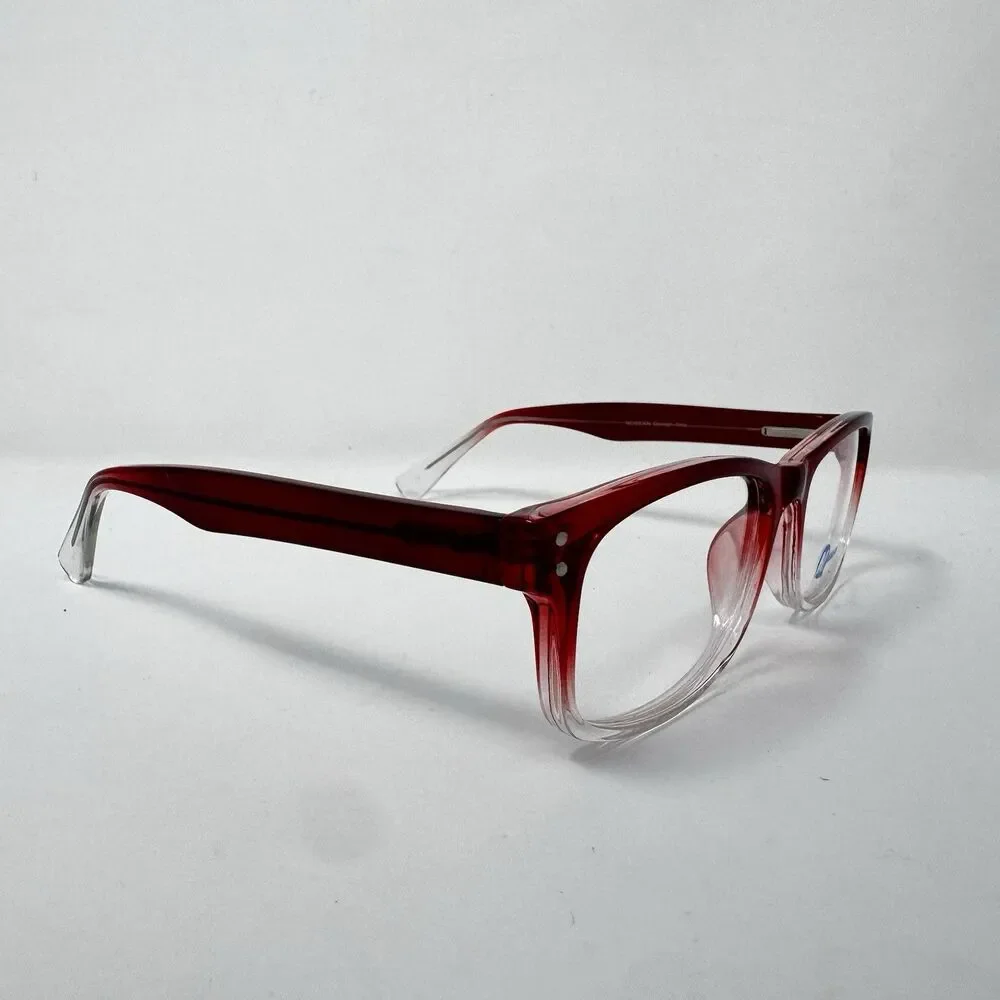 Modern Idea Burgundy Fade Eyeglass Frames 56-19-145 Demo Lenses